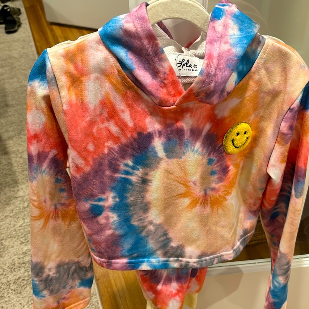 Lola and the boys hoodie and sweatpants for girls